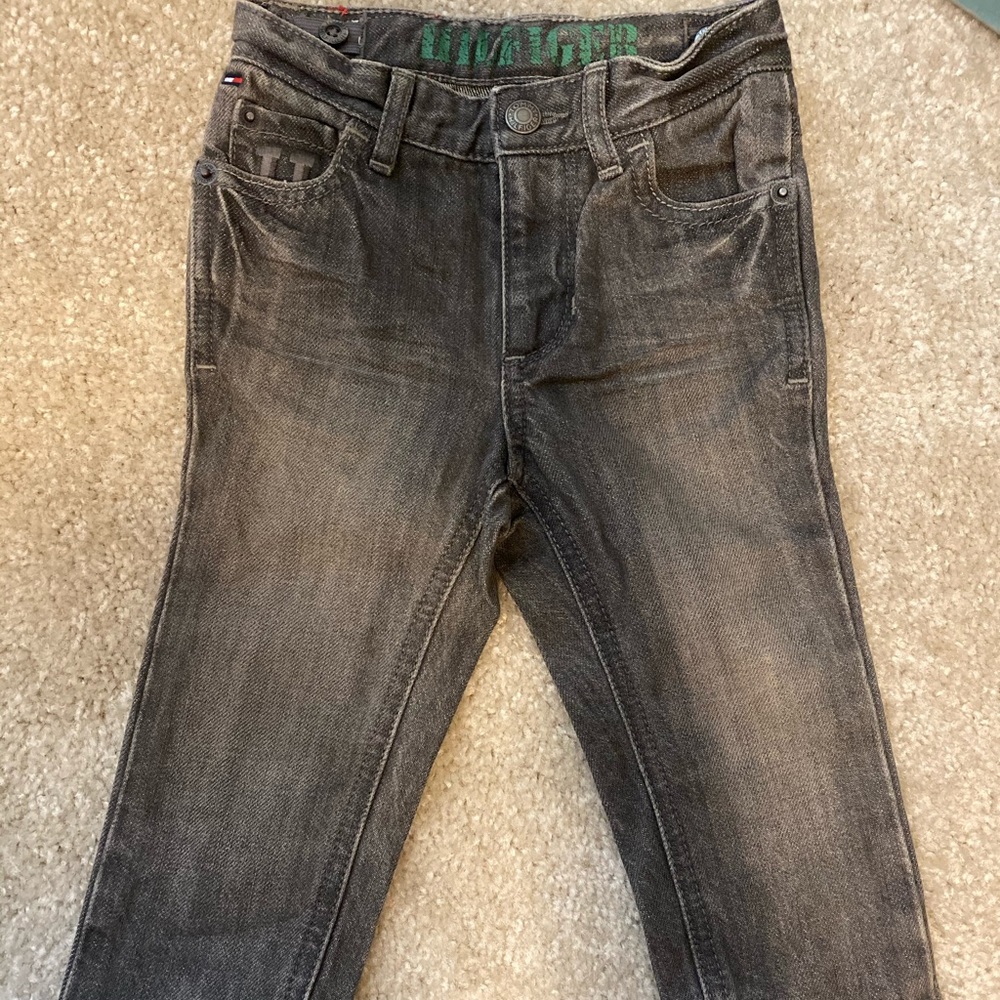 Never worn 18mos Baby Gray Hilfiger Jean